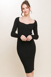 Classy Knit Bodycon Dress