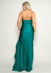 Priscilla Ruffle Maxi Dress