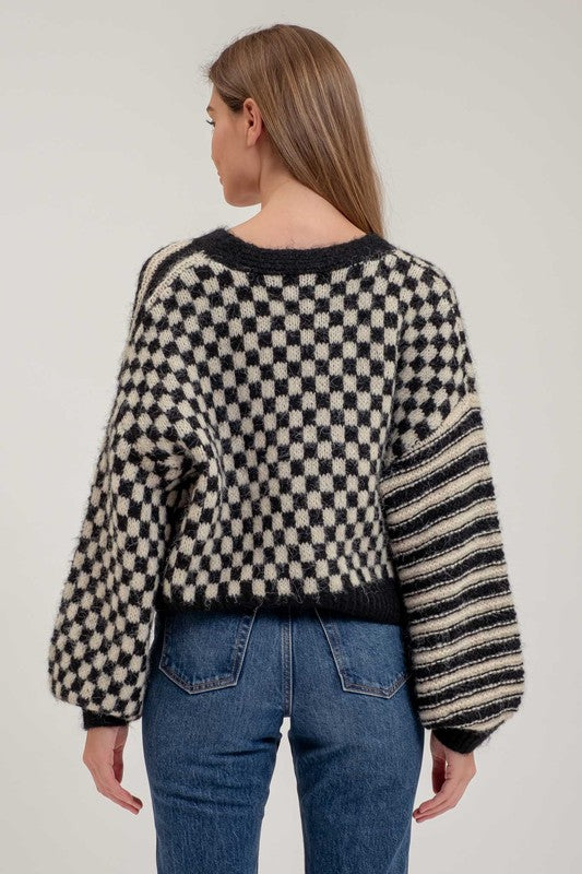 Knitted Oversize Cardigan