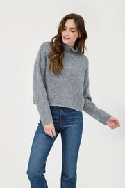 Turtleneck Long Sleeve Knit Sweater