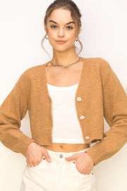 Sweater With Sparkly Buttons