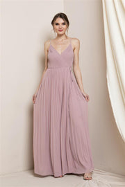 Wrap Side Tie Maxi Dress