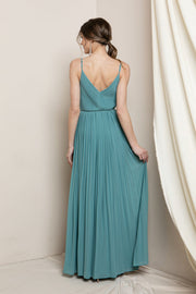 Wrap Side Tie Maxi Dress